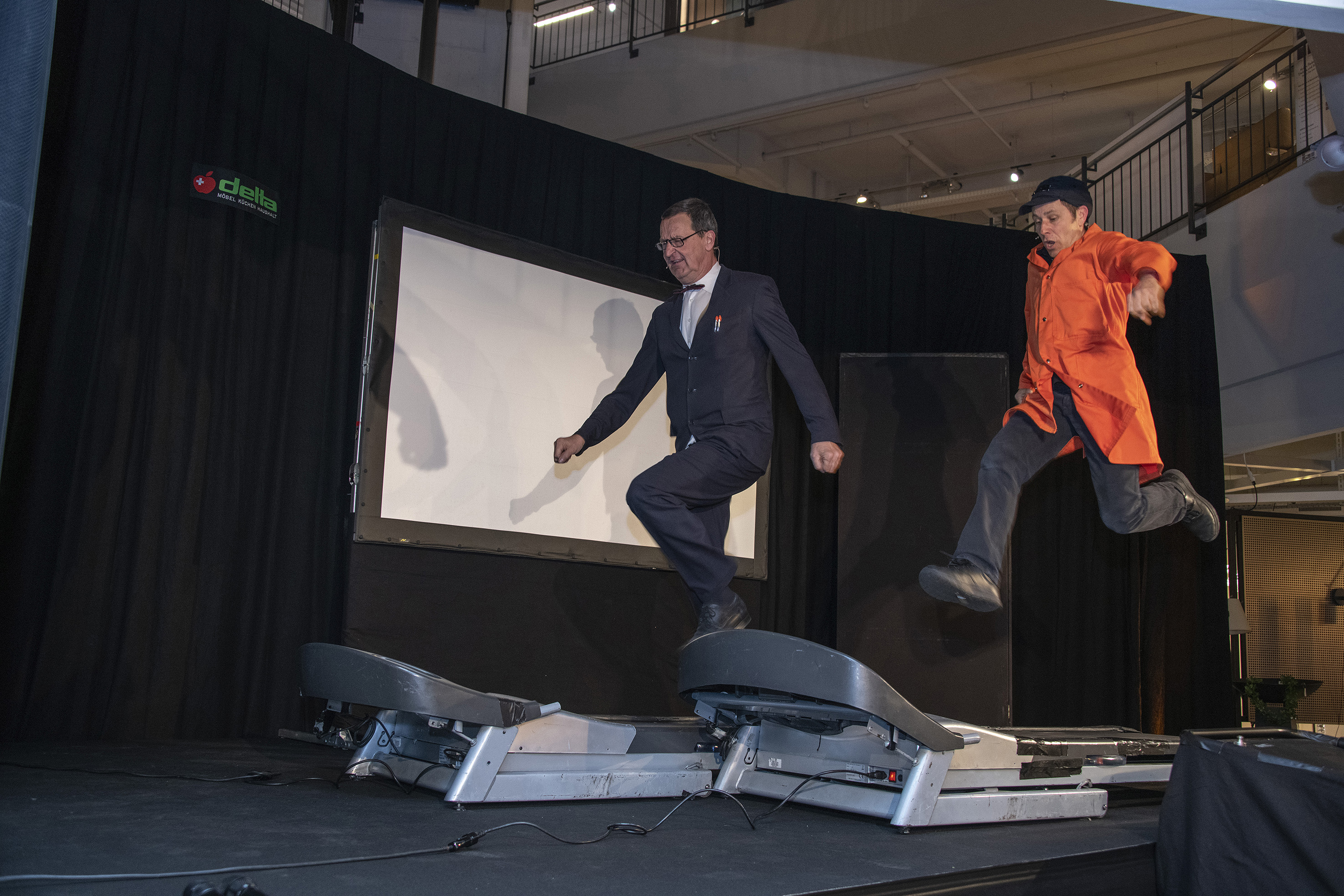 Komikerduo Lapsus live bei Delta in Haag, Freitag, 4. März 2022