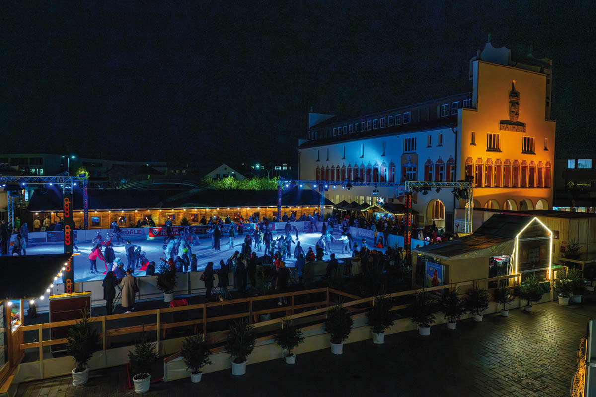 «Vaduz on Ice» ist eröffnet!