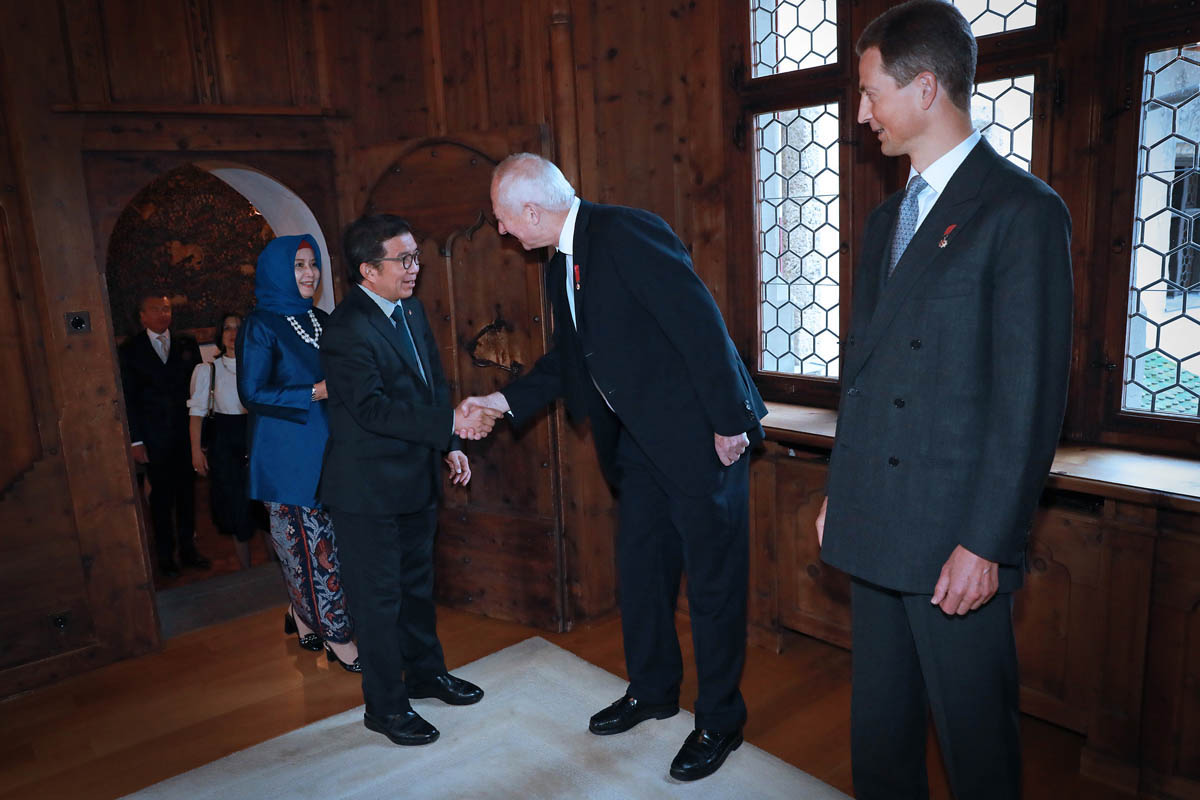  Neujahrsempfang auf Schloss Vaduz 12. Januar 2023