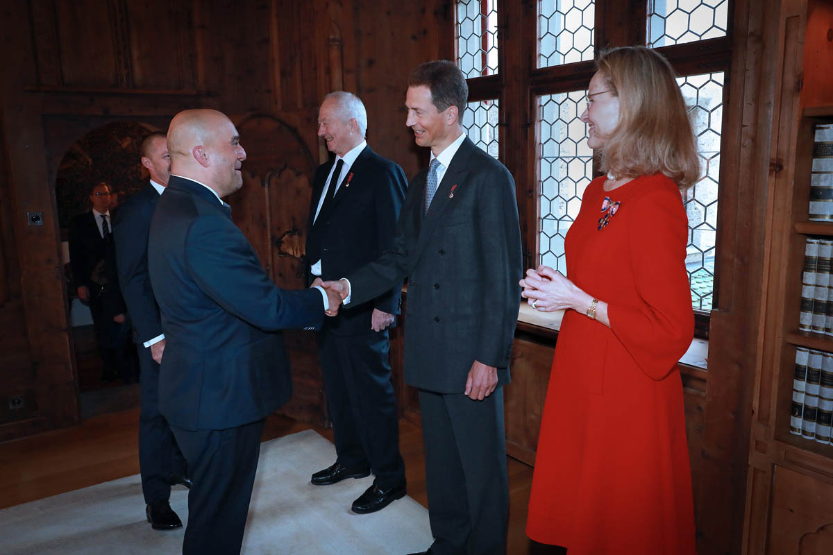  Neujahrsempfang auf Schloss Vaduz 12. Januar 2023