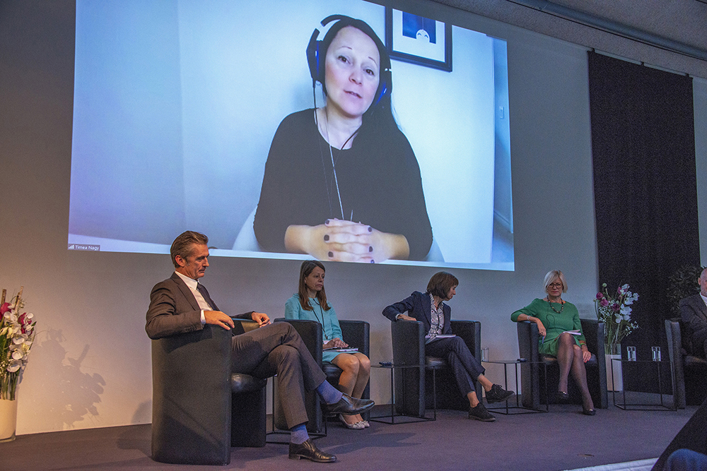 Timea Nagy Payne, ein Menschenhandelsopfer gab persönliche Einblicke