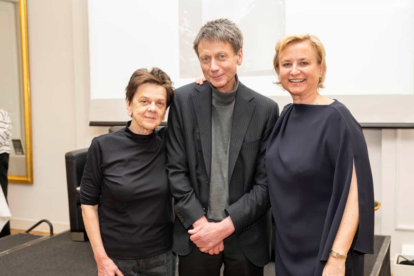 (v.l.) Angelika Overath, Manfred Koch, Alexa Ritter, © exclusiv