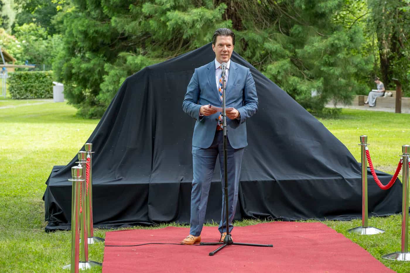 Kulturminister Manuel Frick