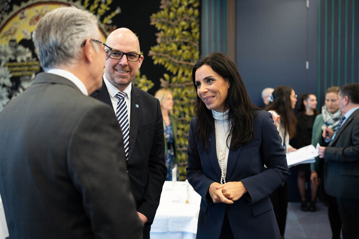 Regierungschef und Aussenministerin tauschten sich mit der Parlamentarischen Versammlung des Europarats aus