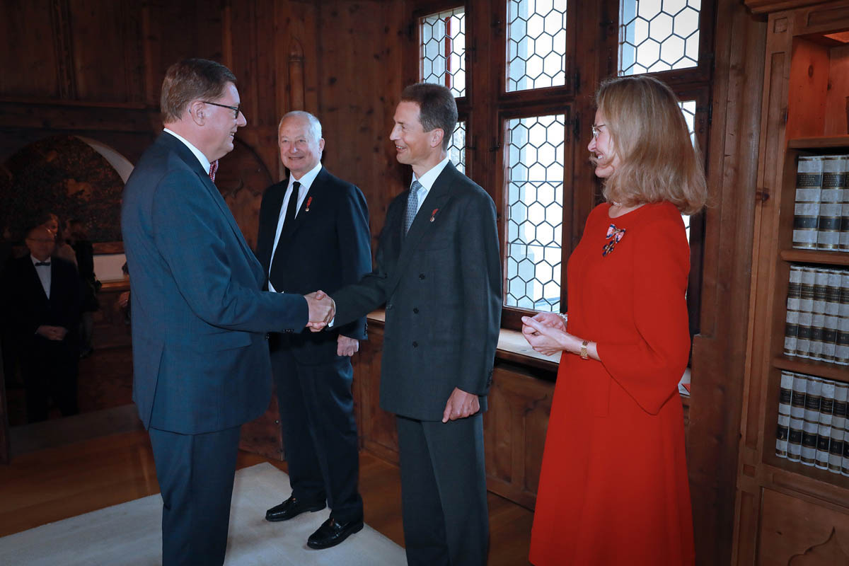 Neujahrsempfang auf Schloss Vaduz 12. Januar 2023