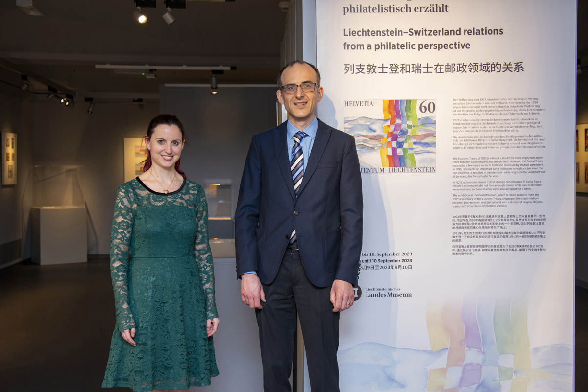 «Die Beziehung Liechtenstein–Schweiz philatelistisch erzählt»
