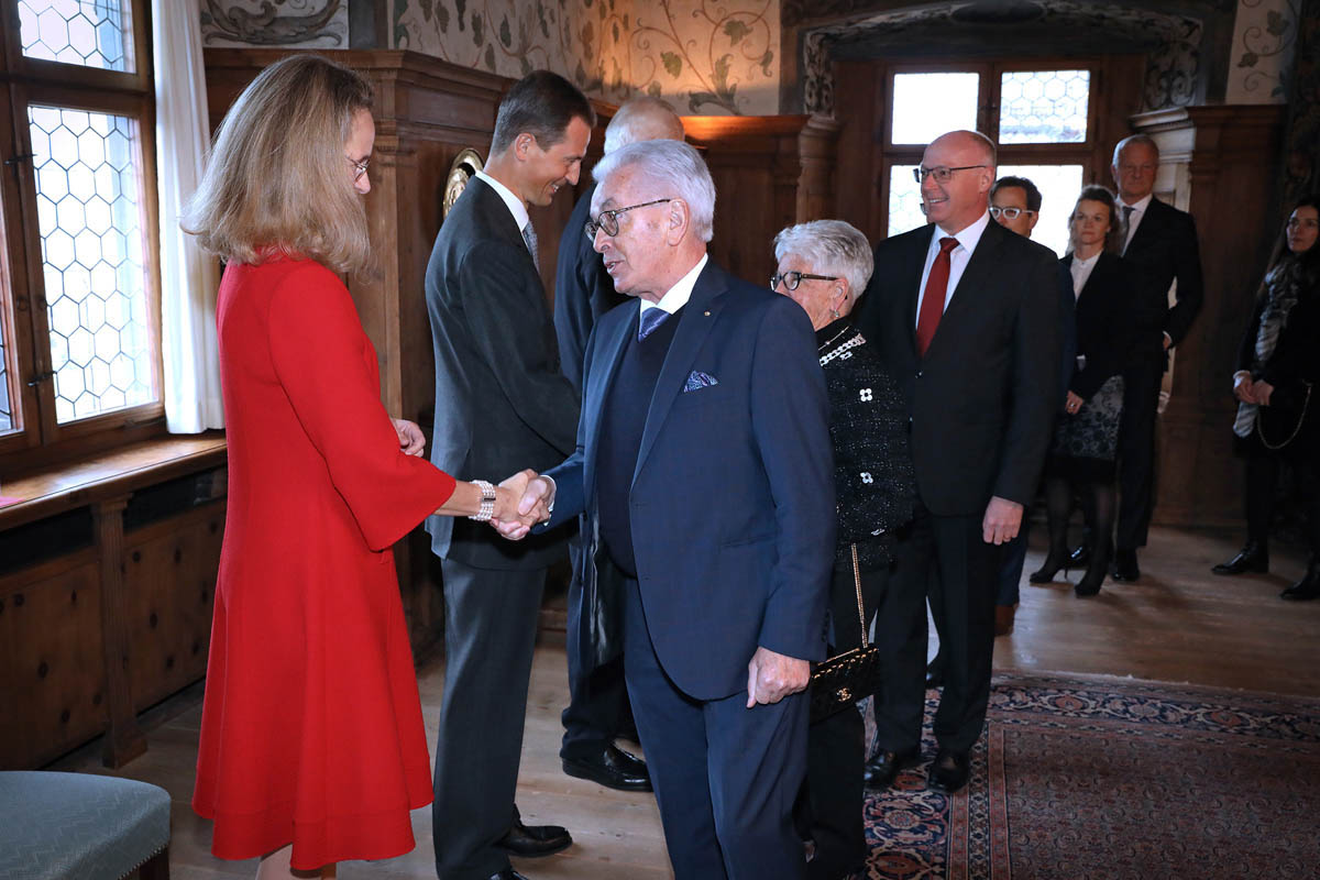 Neujahrsempfang auf Schloss Vaduz 12. Januar 2023