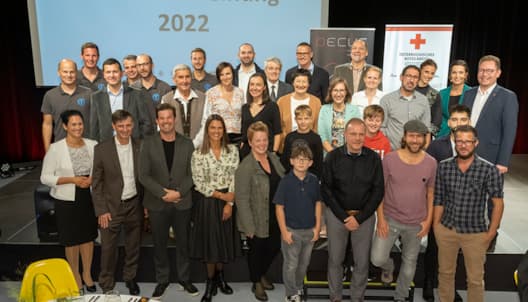 DECUS 2022 Gruppenbild Nominierte Ausgezeichnete / Foto: © ORF Vorarlberg
