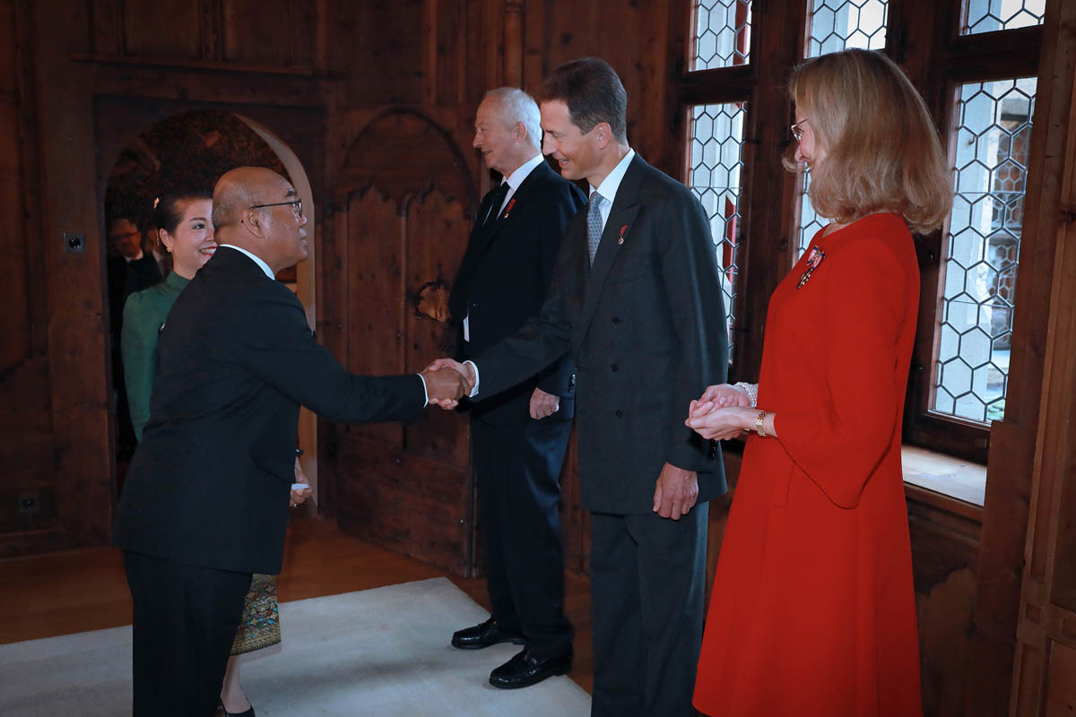 Neujahrsempfang auf Schloss Vaduz 12. Januar 2023