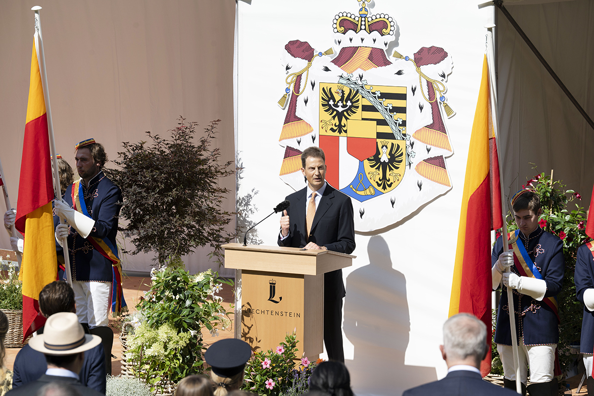 Ansprache S.D. Erbprinz Alois von und zu Liechtenstein anlässlich des Staatsfeiertages am 15. August 2025