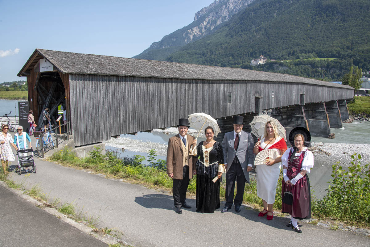 150 Jahre Holzbrücke Vaduz-Sevelen