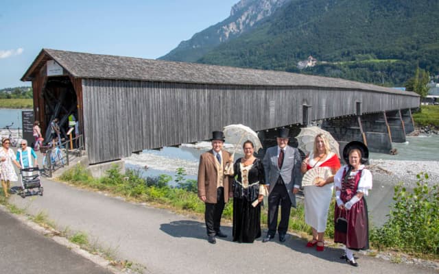 150 Jahre Holzbrücke Vaduz-Sevelen