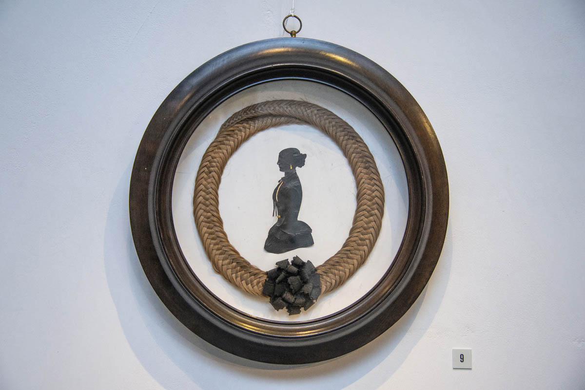 Gedenkbild für Sophie Schmuziger um 1870–1890