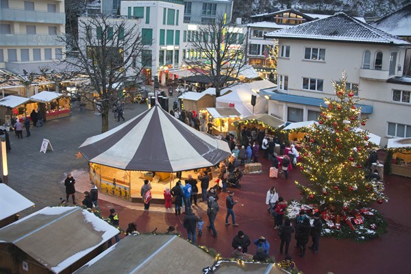 Weihnachtsmarkt Vaduz  Dezember 2012