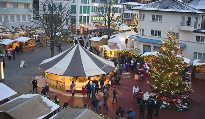 Weihnachtsmarkt Vaduz  Dezember 2012