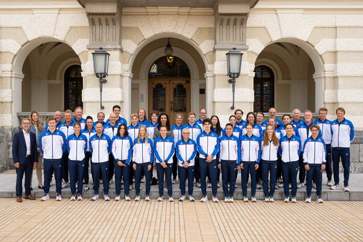 Empfang der liechtensteinischen Sportdelegationen