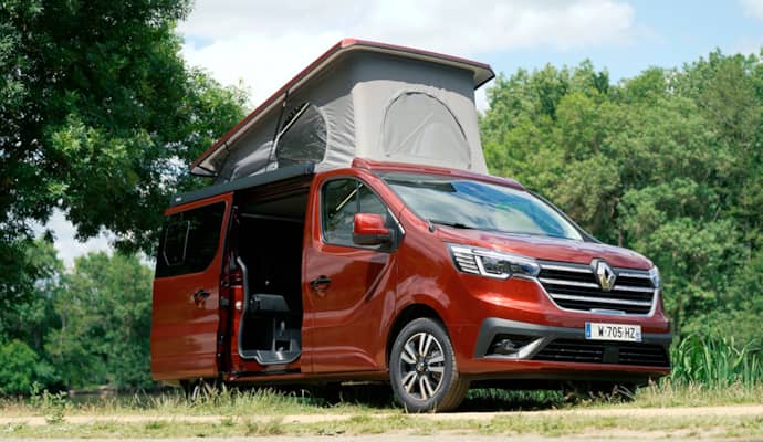 Der Renault «Space Nomad» garantiert Camping-Feeling