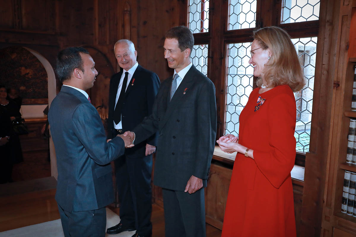 Neujahrsempfang auf Schloss Vaduz 12. Januar 2023