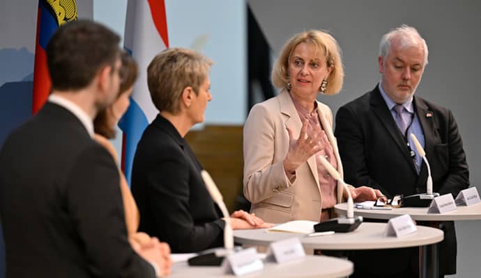 Treffen der deutschsprachigen Justizministerinnen und Justizminister