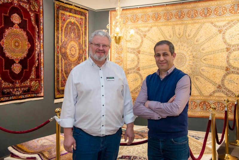 Delta Möbel, Haag, Frühlings-Hausmesse, NEGRA Carpet and Home, Wilhard Kühne und Morteza Pur