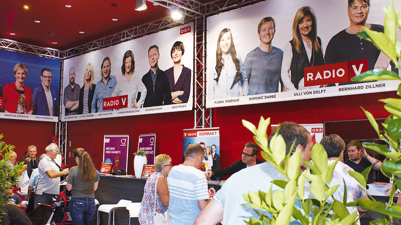 ORF Vorarlberg auf der Dornbirner Messe © ORF