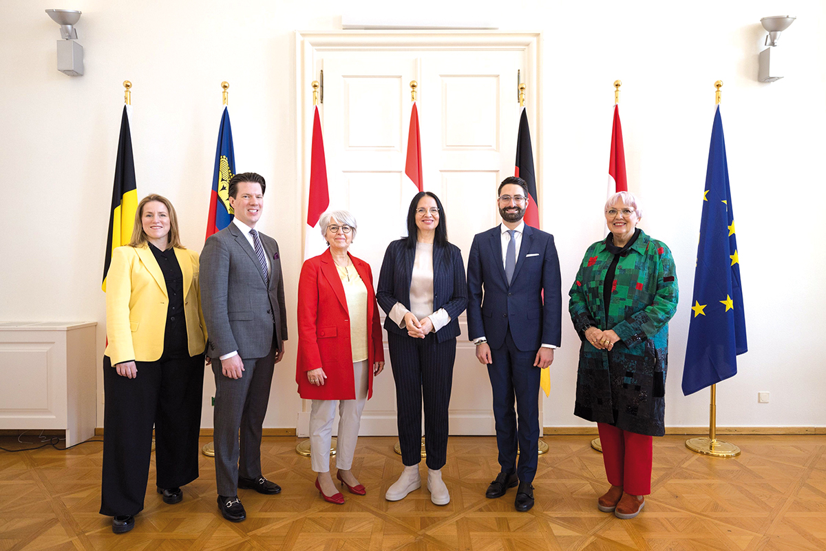 Regierungsrat Manuel Frick am Treffen der deutschsprachigen Kulturministerinnen und Kulturminister in Wien
