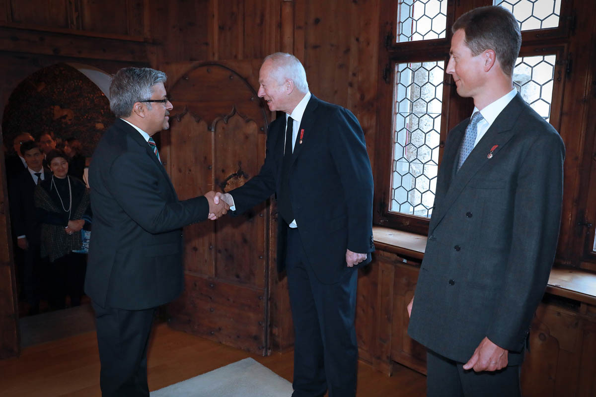 Neujahrsempfang auf Schloss Vaduz 12. Januar 2023