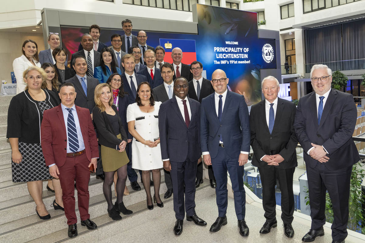 Liechtenstein: der 191. Staat im Internationalen Währungsfonds (IWF). (Quelle: IMF Photo)