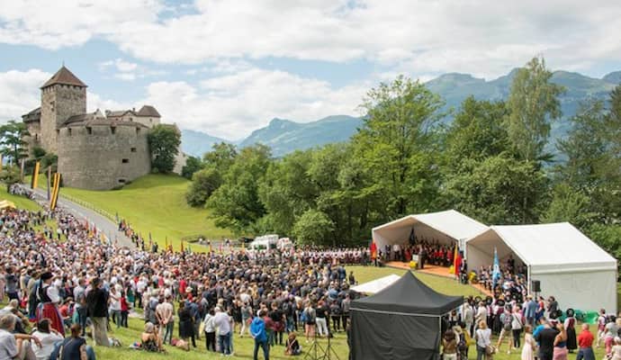 Fürstentum Liechtenstein Staatsfeiertag 2022: