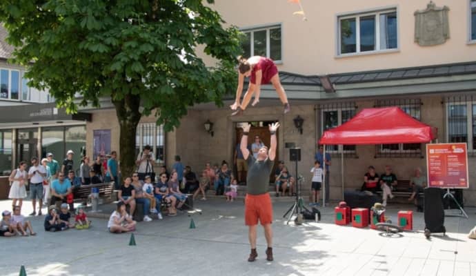 Vaduz «BUSKERS» Strassenkunst-Festival 2023  → zu den Fotos
