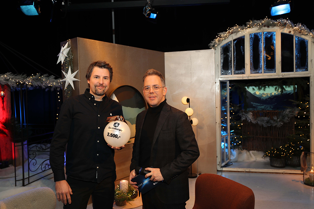 Zahlreiche Vorarlberger Unternehmen spendeten für Licht ins Dunkel © ORF Vorarlberg