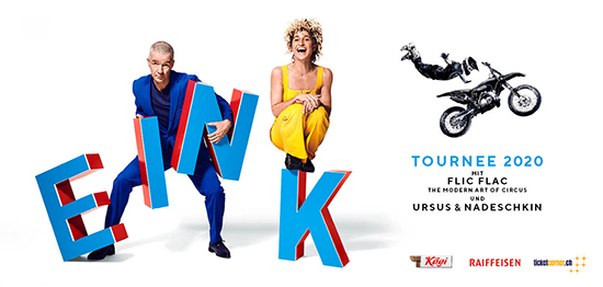 Plakatsujet 2020 - Ursus und Nadeschkin Circus Knie