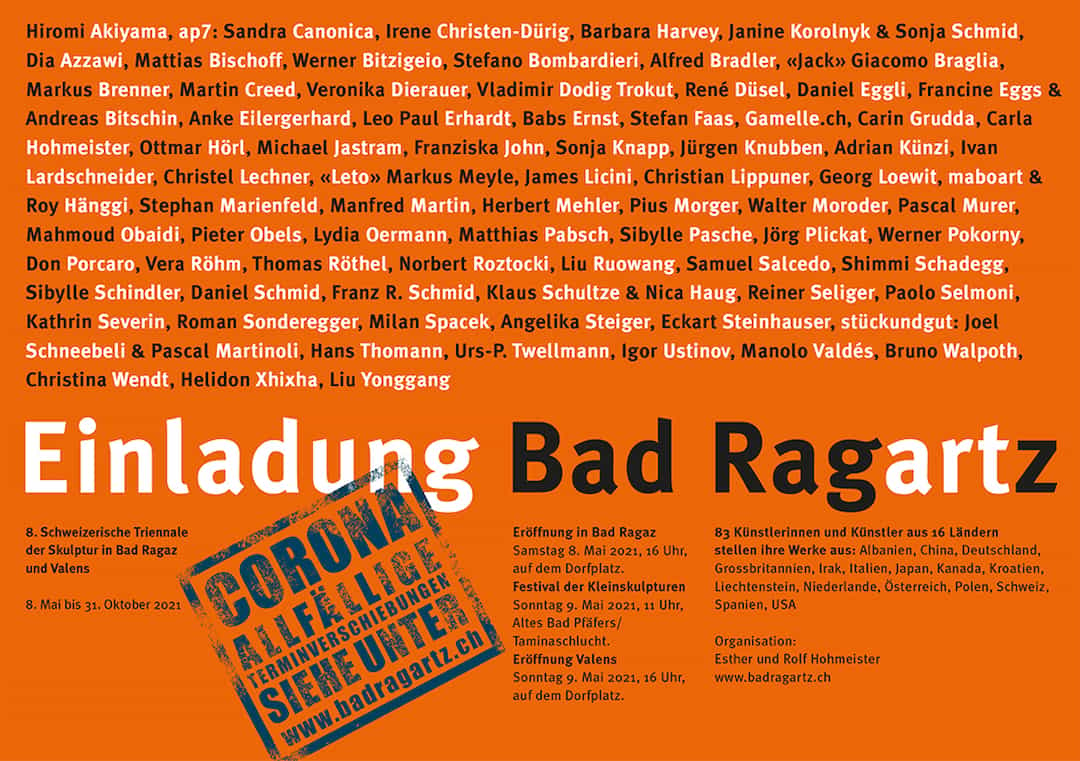 Bad RagARTz - Liste teilnehmender Künstler 2021