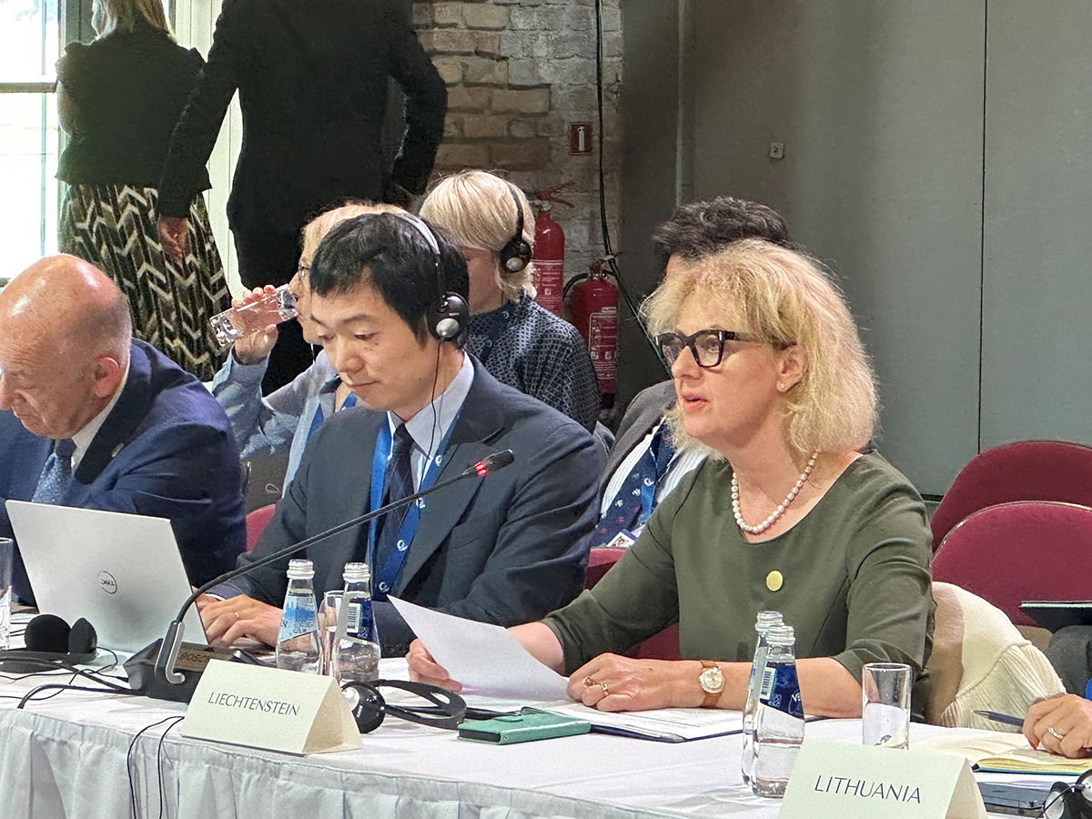 Treffen der Justizminister/innen des Europarats