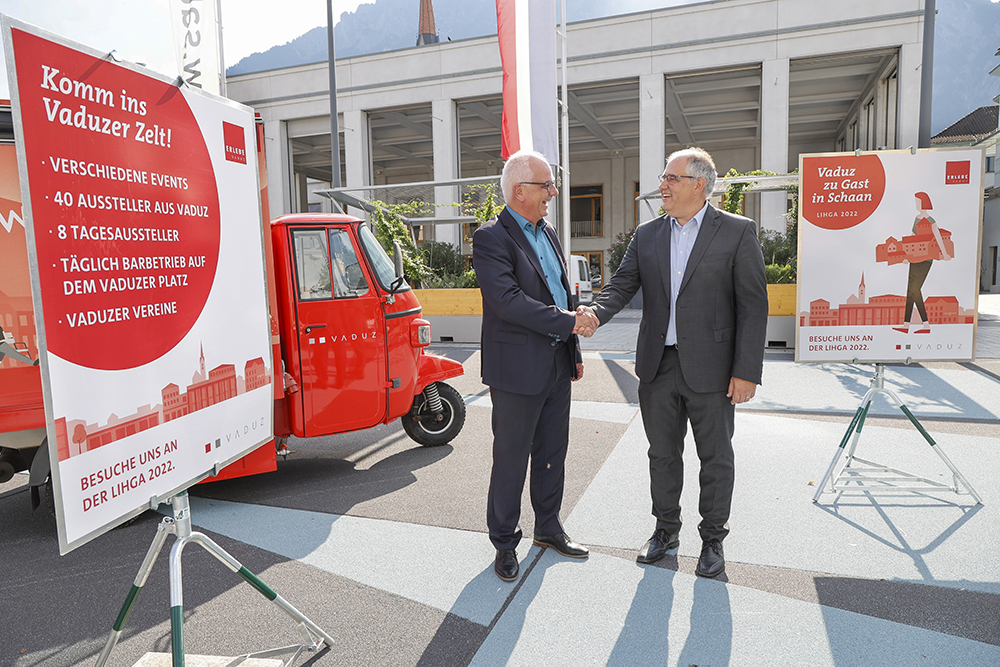 Vaduz unterwegs nach Schaan