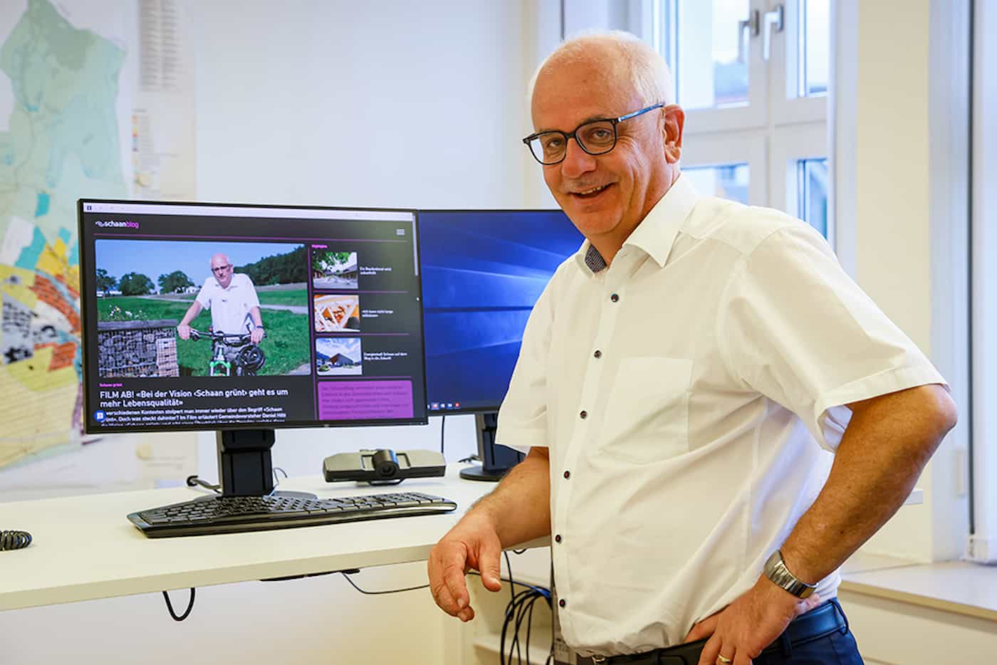 Daniel Hilti, Gemeindevorsteher