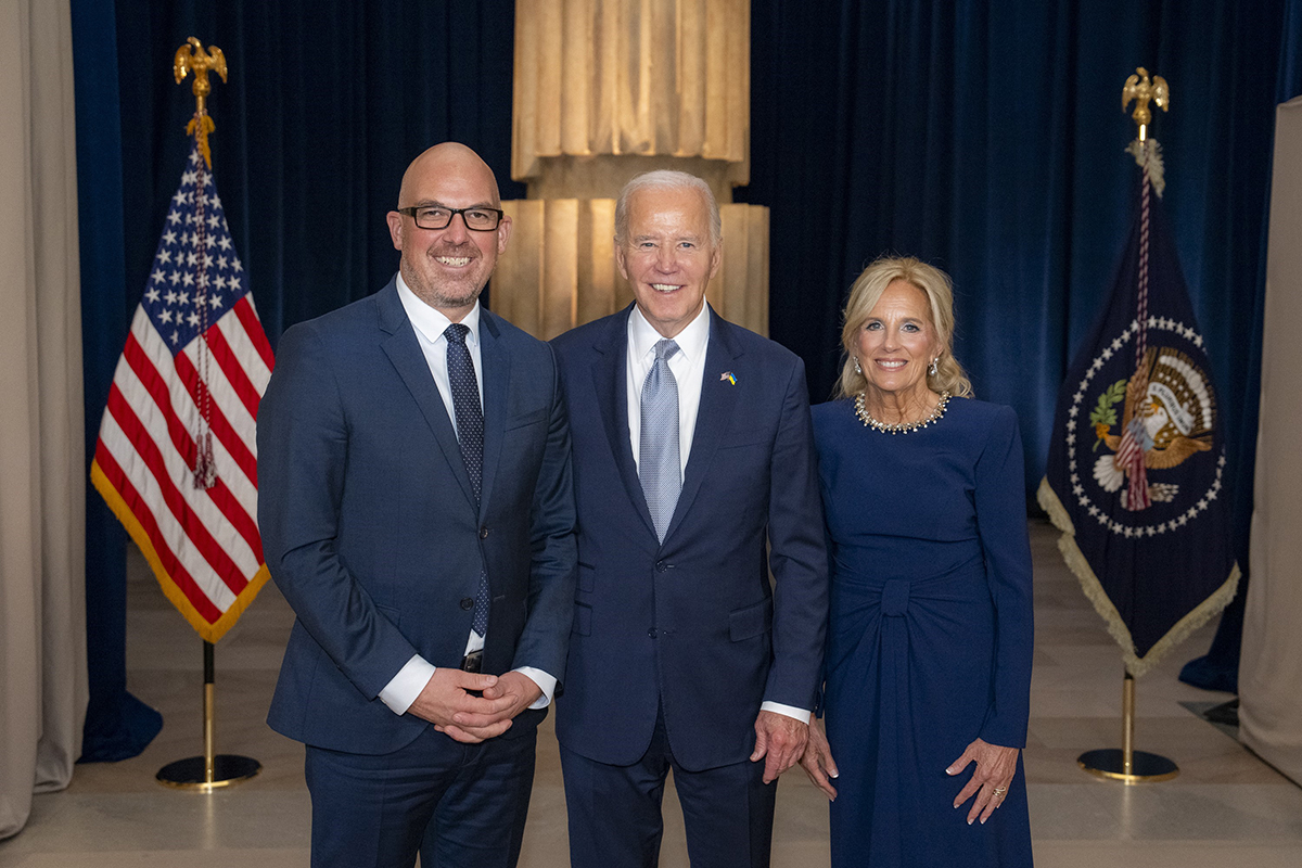 Anlässlich des US-Empfangs im Metropolitan Museum of Art, der traditionell am Rande der UN-Generalversammlung in New York stattfindet, traf Regierungschef Daniel Risch am Mittwoch, 25. September 2024, US-Präsident Joe Biden und die First Lady Jill Biden und tauschte sich mit dem Amerikanischen Aussenminister Anthony Blinken aus. Foto: © The White House