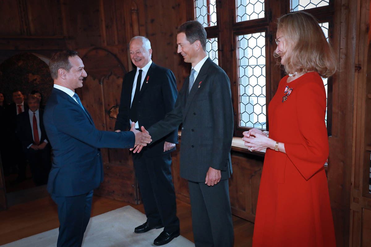   Neujahrsempfang auf Schloss Vaduz 12. Januar 2023