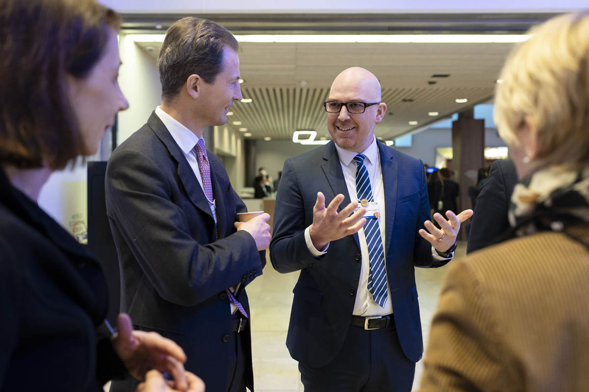 S.D. Erbprinz Alois von und zu Liechtenstein und Regierungschef Daniel Risch am Weltwirtschaftsforum 2025 in Davos