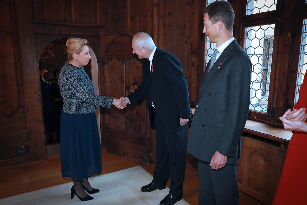 Neujahrsempfang auf Schloss Vaduz 12. Januar 2023