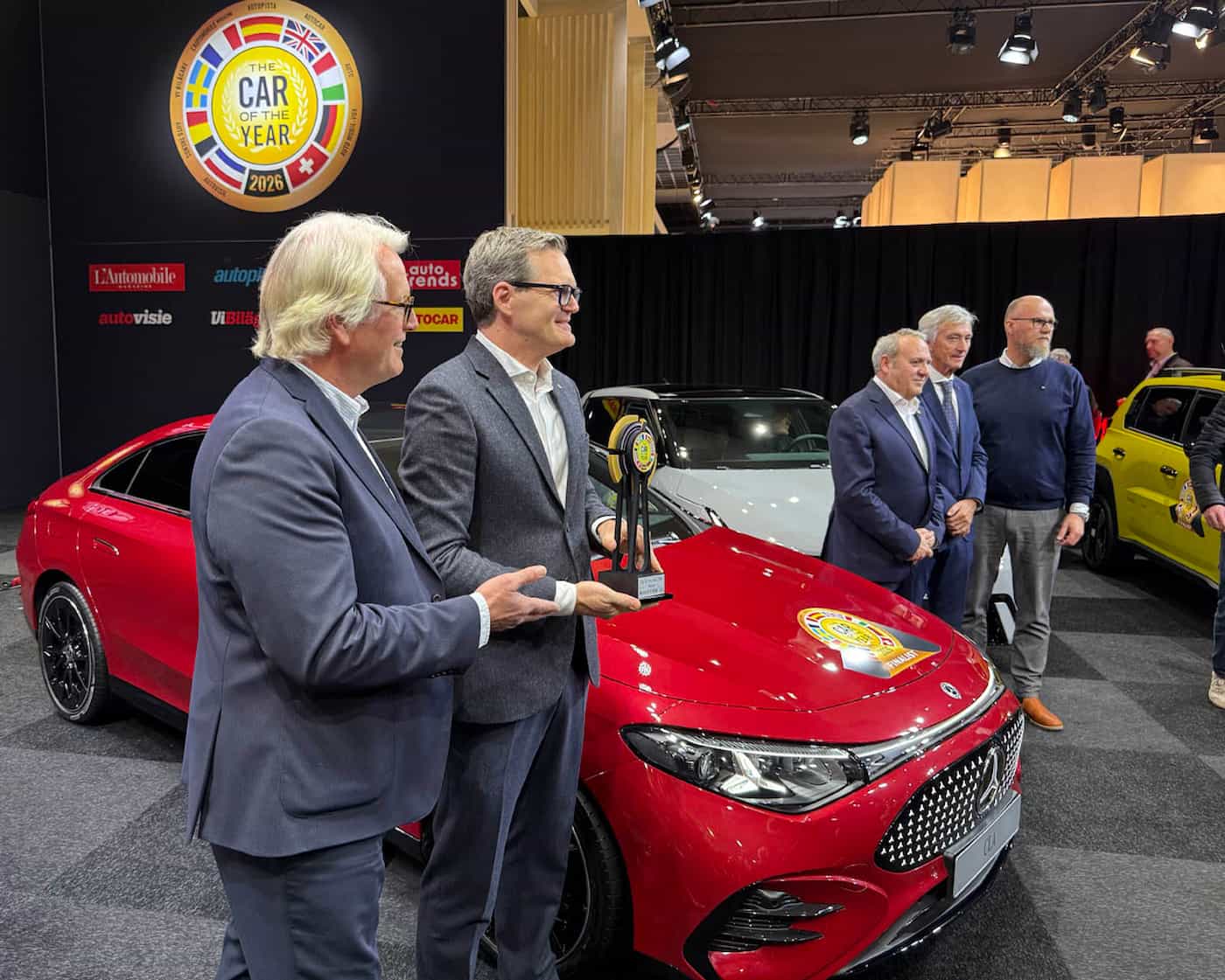 Der Mercedes-Benz CLA machte bei «Car of the Year 2026» das Rennen