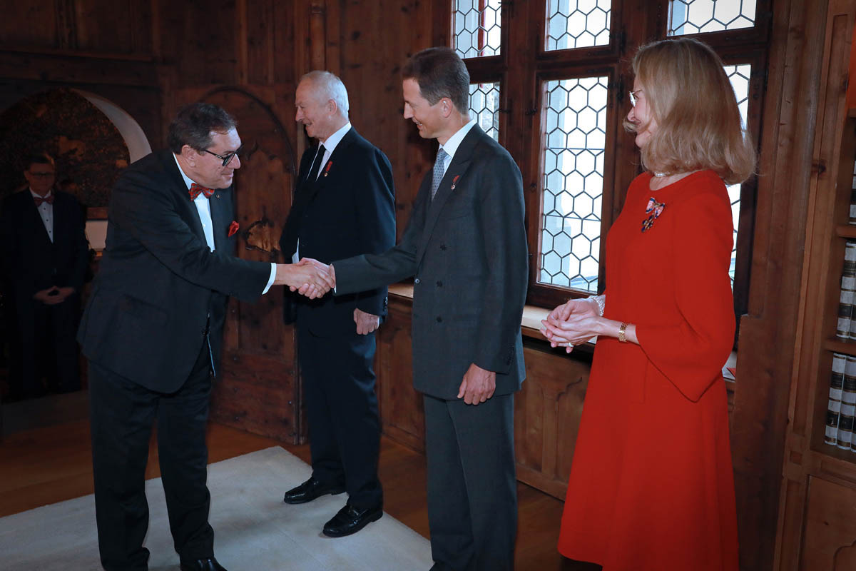 Neujahrsempfang auf Schloss Vaduz 12. Januar 2023