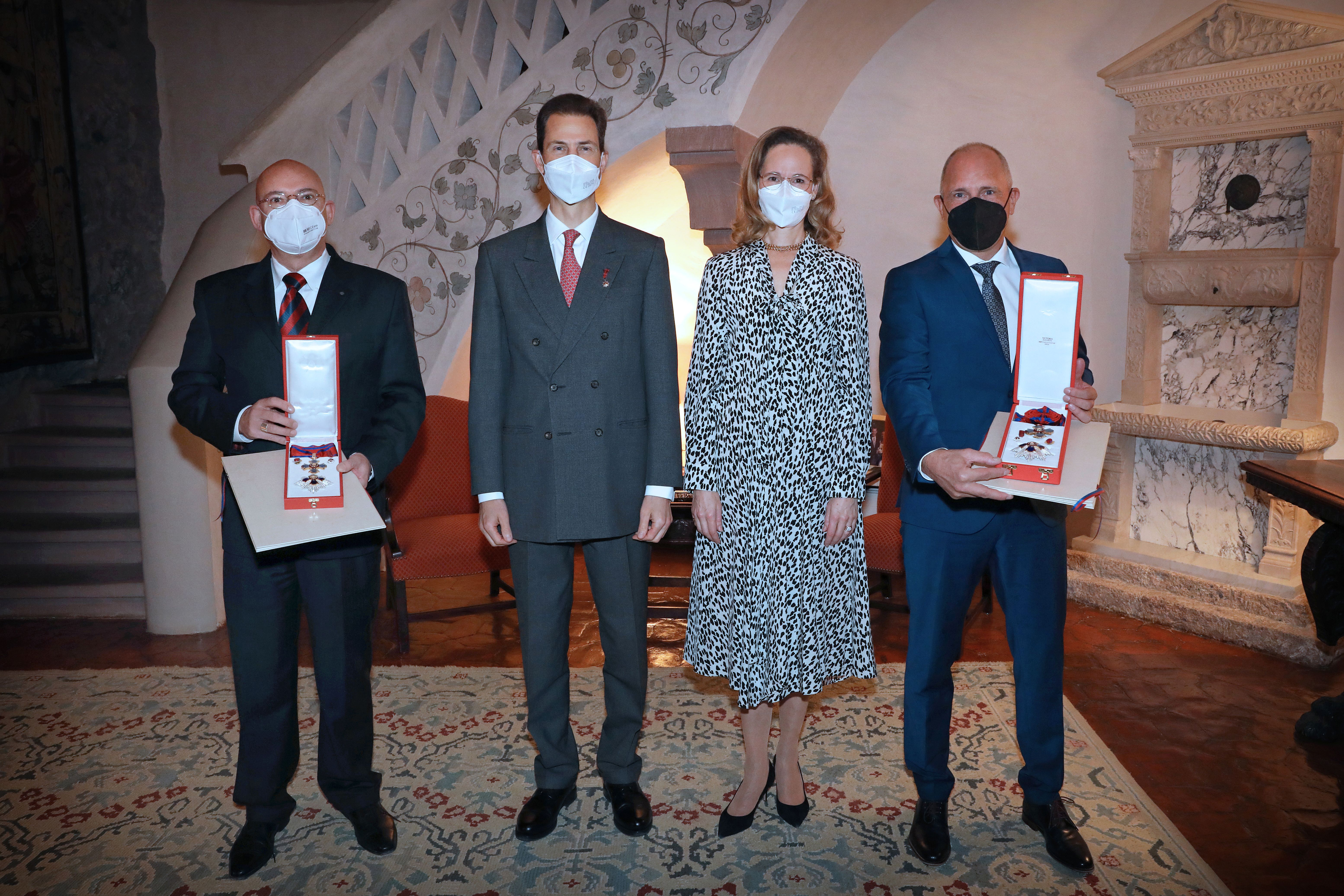 Ordens- und Titelverleihung auf Schloss Vaduz