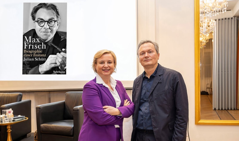 Max Frisch im Blickpunkt – Lesung und Gespräch mit Julian Schütt im Grand Resort Bad Ragaz