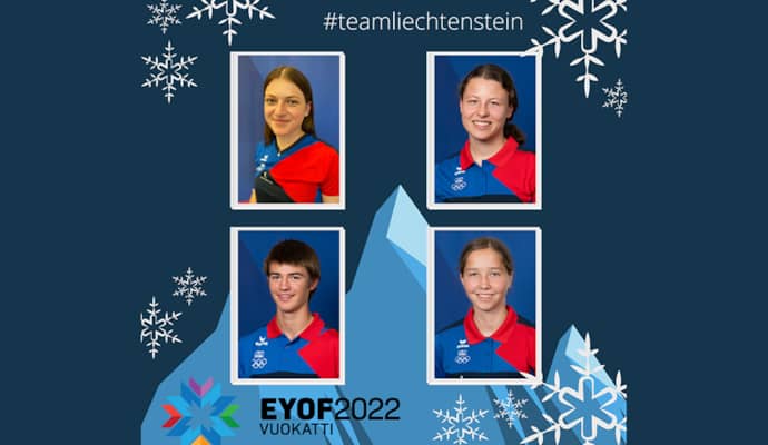 Winter European Youth Olympic Festival Vuokatti 2022 - Team Liechtenstein