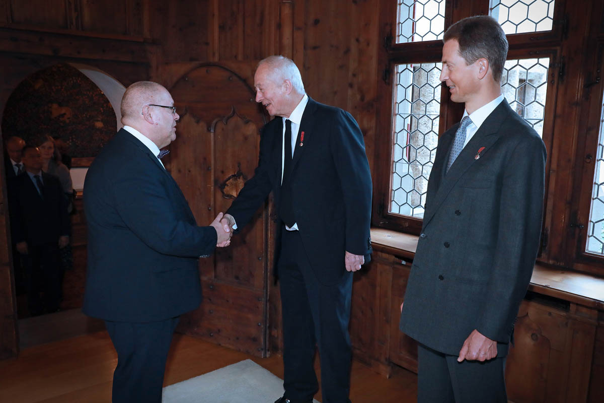 Neujahrsempfang auf Schloss Vaduz 12. Januar 2023