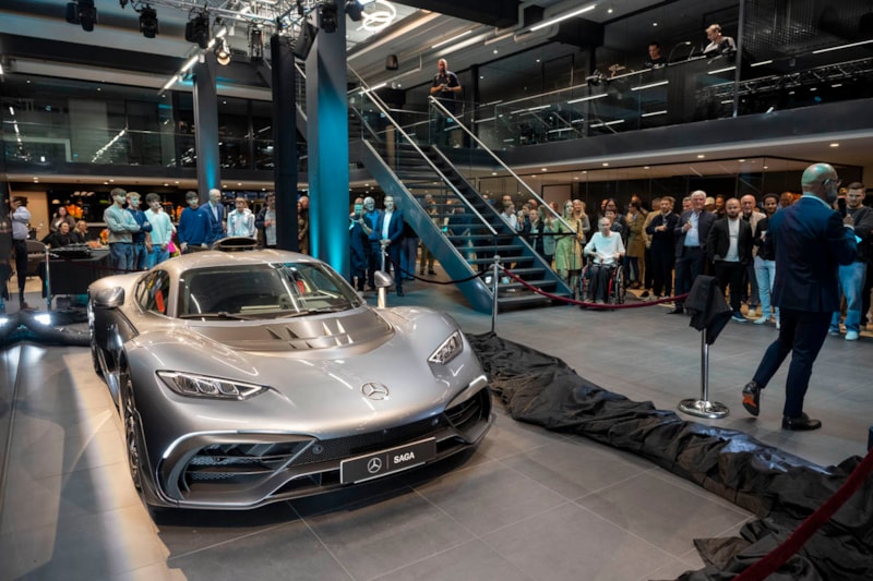 Eröffnung des neuen Showrooms bei SAGA Mercedes-Benz Schaan