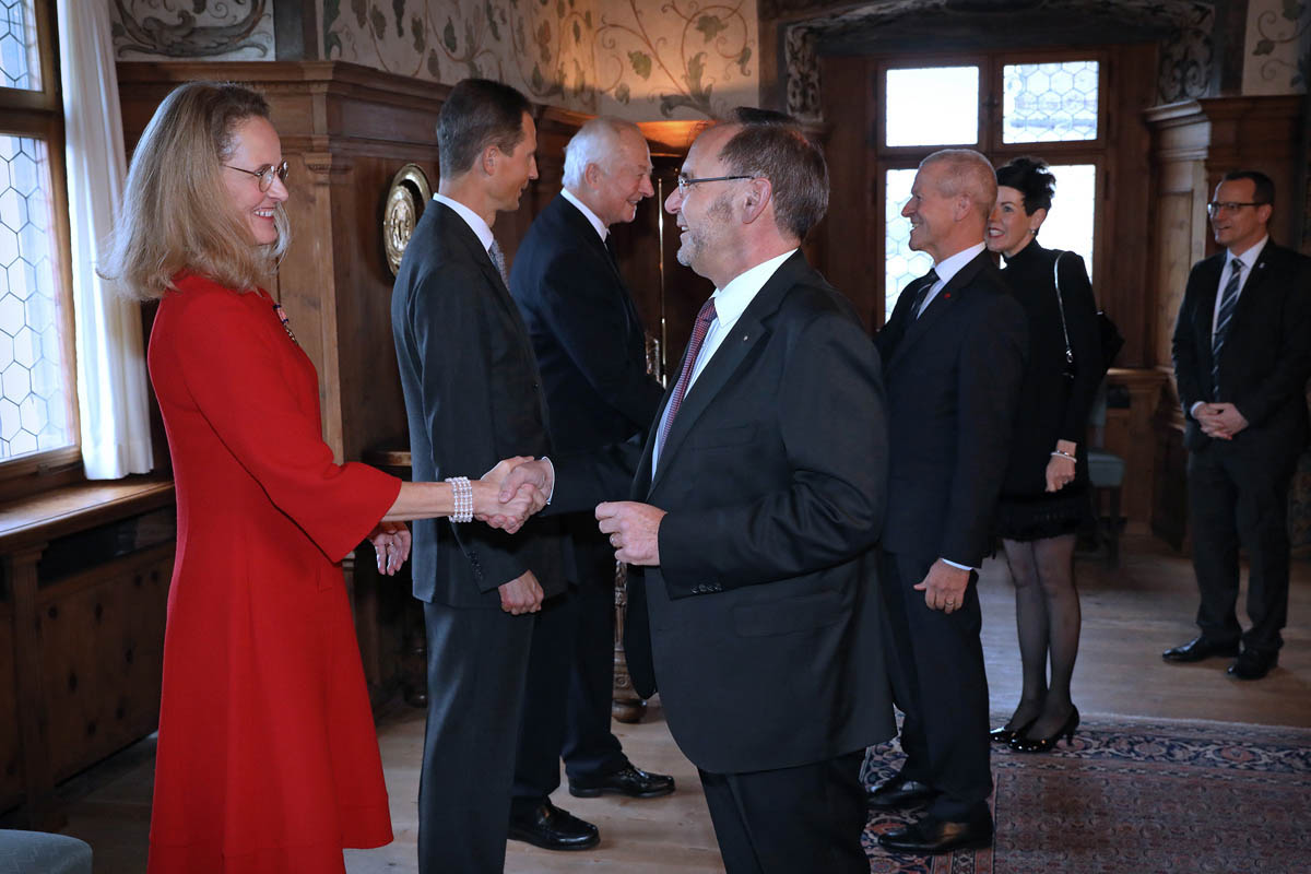 Neujahrsempfang auf Schloss Vaduz 12. Januar 2023