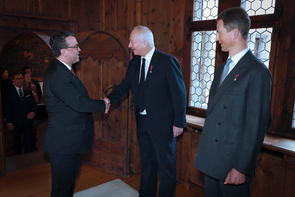 Neujahrsempfang auf Schloss Vaduz 12. Januar 2023