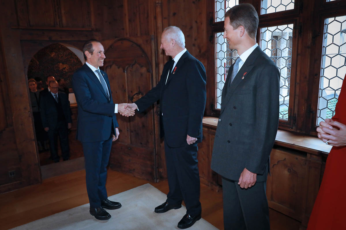 Neujahrsempfang auf Schloss Vaduz 12. Januar 2023